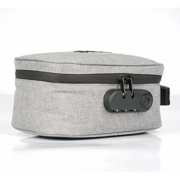 High Security Smell Proof Bags Polyester Fabric Compression Type With Zipper