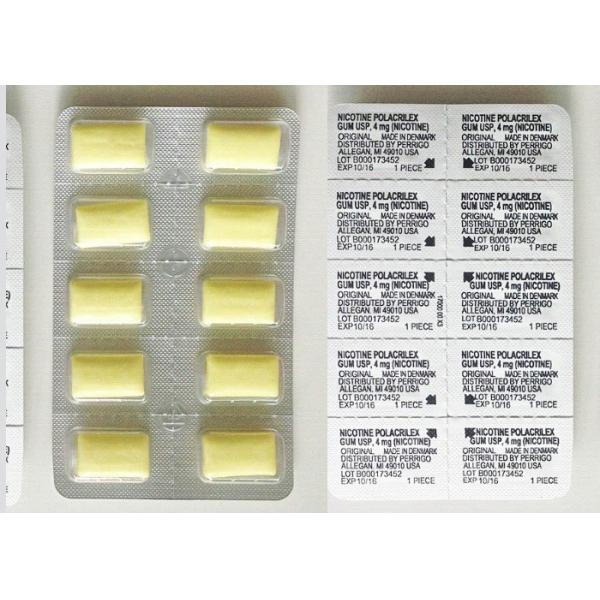 Chewing Gum Plastic Blister Pack Sealing Machine 45 Cutting / Min