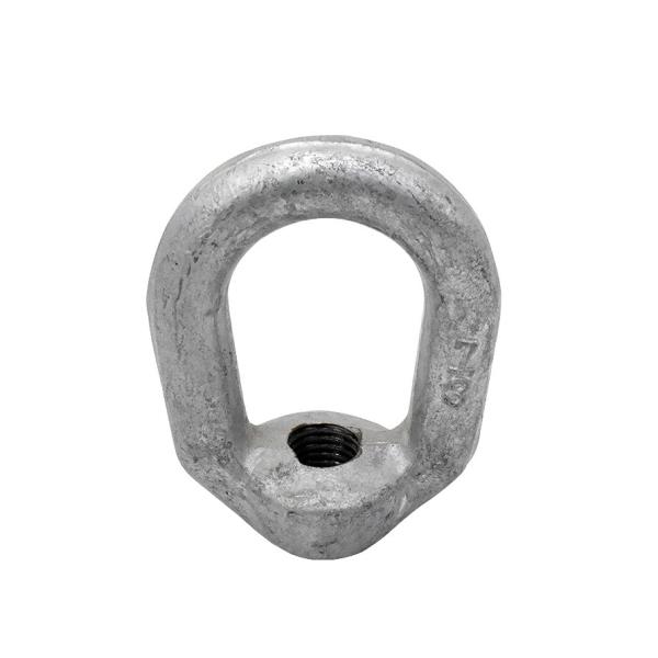 Indústria Geral Forjado Aço Elétrico Polar Hardware Oval Eye Nut com padrão DIN