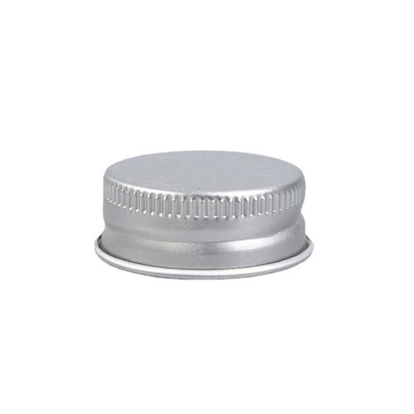 20/400 Matte Silver aluminium bottle caps