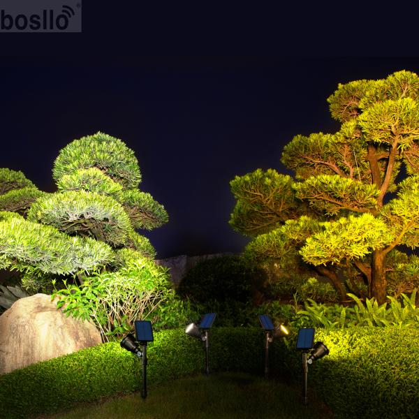 Два в одном режиме солнечные садовые фонари солнечное питание на 4-6 и 8-10 часов