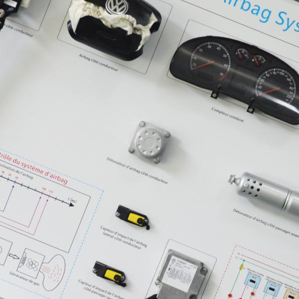 Airbag System Automotive Electrical Trainer For Volkswagen Jetta