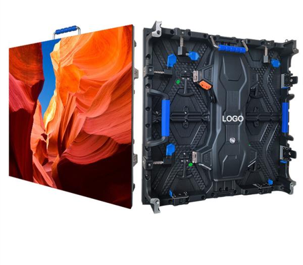 P3.9 P4.8 Stage LED Screen Brushed Aluminum Outdoor Led Video Wall For Concert