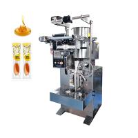 Pasta automática do caril do molho da ketchup do selo da suficiência do formulário da máquina de embalagem de VFFS
