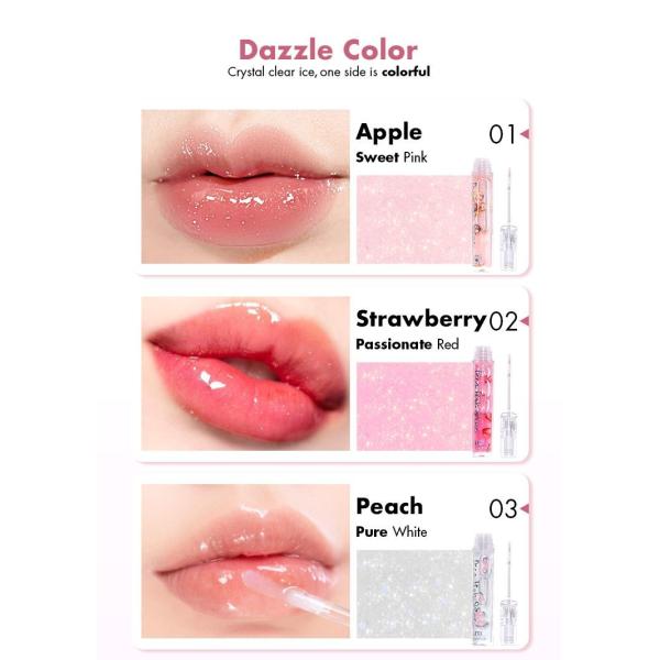 Tube Packaging Shimmer Hydrating Lip Oils Kids Lip Oil 3.5ml