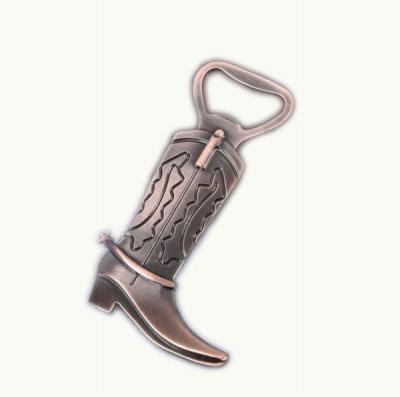 Cool Innovative wholesale wedding favor, fancy gift, antique copper cow boy boot beer bottle opener