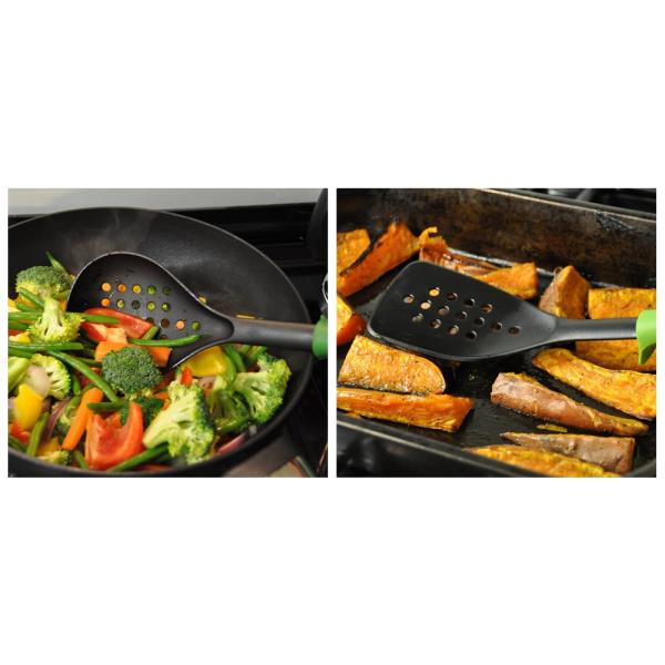 Home Kitchen Nylon Kitchen Tool Set Non-stick Cookware Set with ISO9001 Attestation