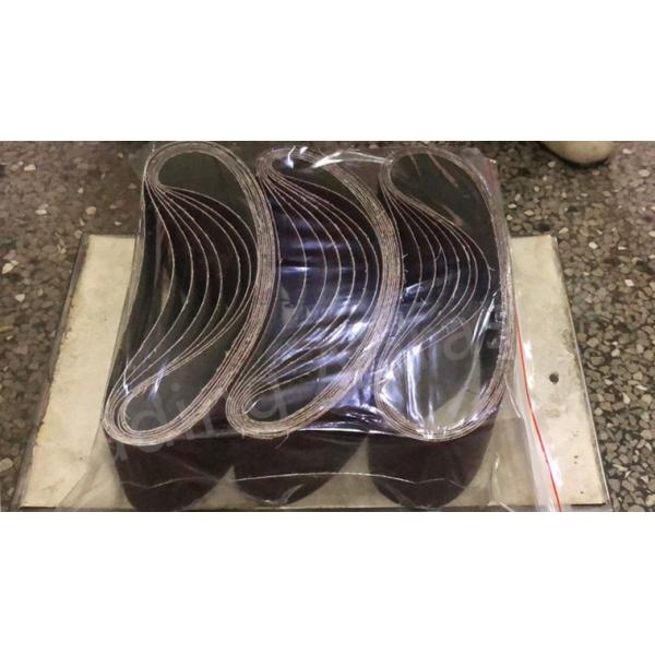 80 grit 4x36 Inch Aluminum Oxide Sanding Belts for Sander Customization Package Blue
