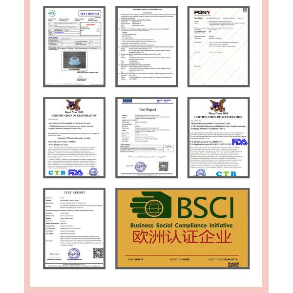 BPA Free Silicone Teething Toy 0 To 24 Months Pacifier For Breastfed Newborn