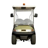Véhicule électrique de patrouille de golf Voiture de patrouille de golf pour villa / hôtel 4 + 2 sièges
