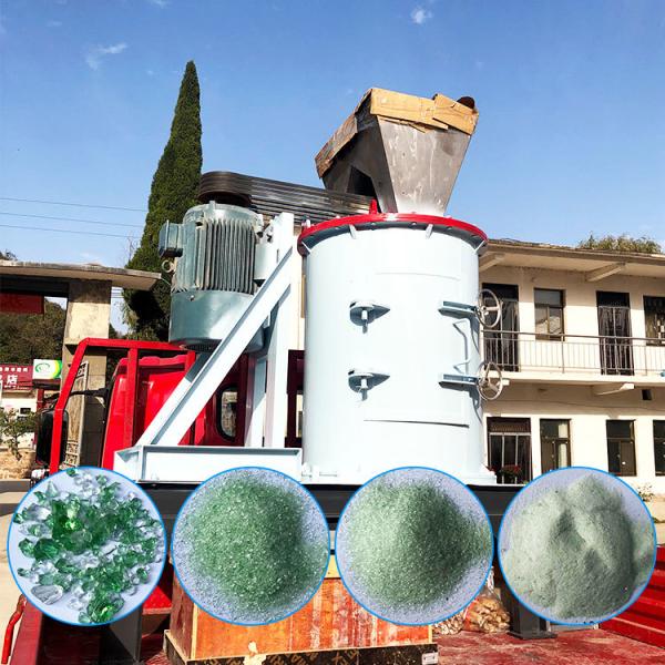 Trituradora de vidrio Trituradora de residuos de vidrio Trituradora de residuos sólidos Trituradora de residuos industriales Trituradora de vidrio