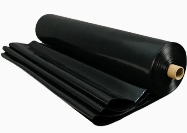 Black Polyethylene Geomembrane Waterproof Breathable For Liquid Or Gas Storage