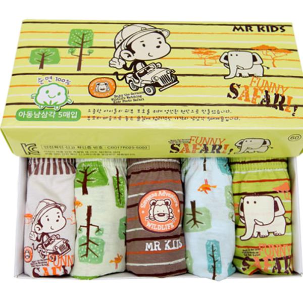 XL 3XL Cartoon Boxer Shorts Lounge Underwear Triangle For Boys Children