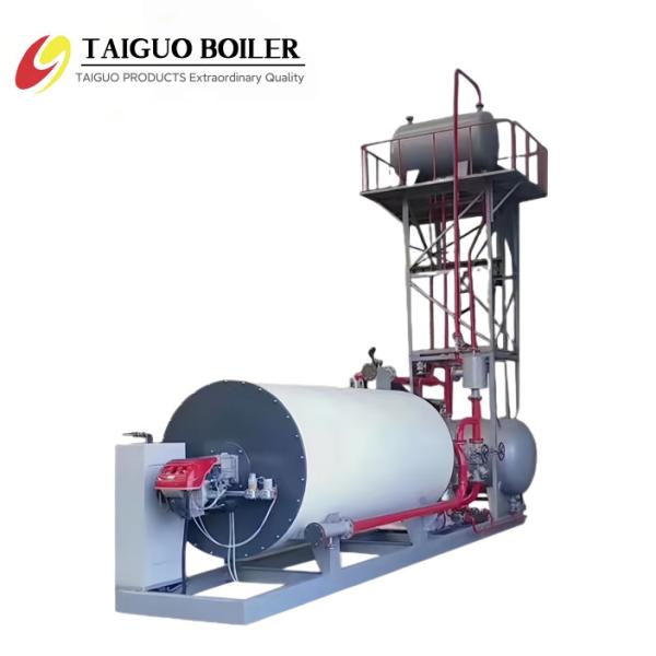 Aquecedor de óleo térmico a gás urbano de 10 ton/h para equipamentos de playground