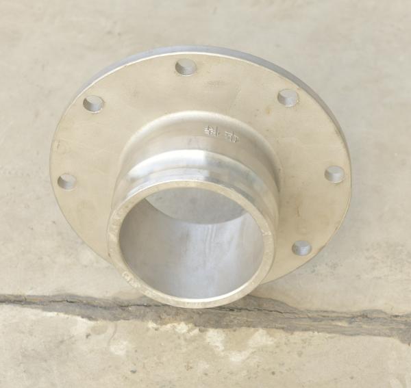 4 Inch Fuel Truck Quick Connectors Stainless Steel Round Male Flange for Smooth Connection