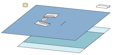 Ophthalmic Soft Non Woven Sterile Surgical Packs Water Impermeable