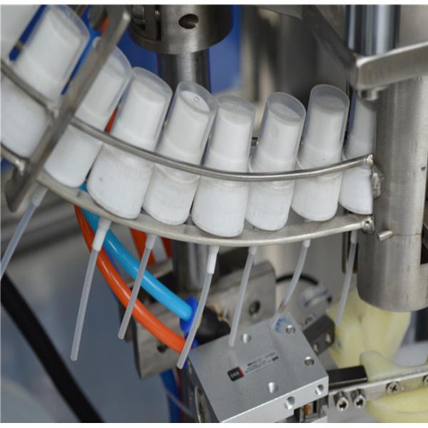 220V 3.8kw Electric Perfume Filling Machine With Peristaltic Pump / Stainless Steel Piston Pump