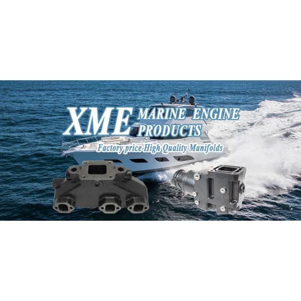 Cast Iron MerCruiser 3.0 Exhaust Manifold and Riser Marine Exhaust Parts for Your Boat