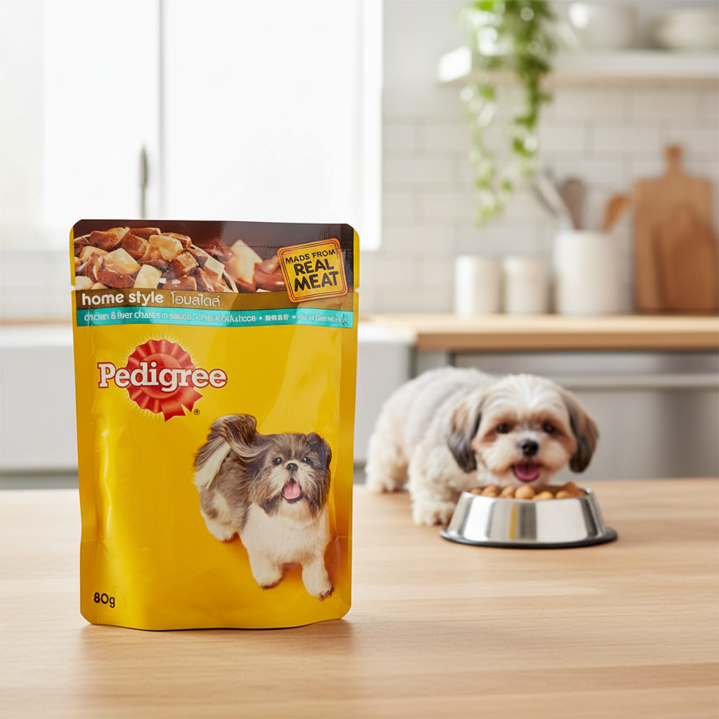 Custom Digital Printed Logo Doypack Stand up Smell Proof Aluminum Mylar Pet Food Packaging Pouch for Freeze-Dried Treats