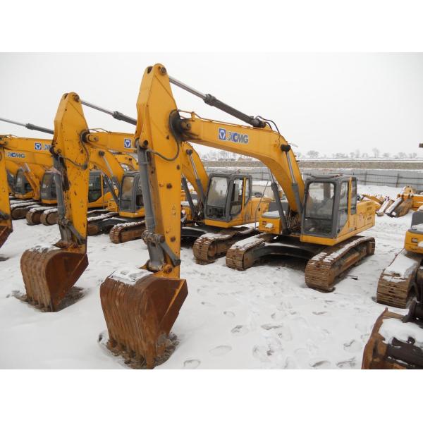 Water Cooling Mini Crawler Excavator , Mini Track Excavator With 2 Plunger Pump