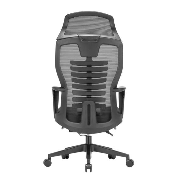 固定ヘッドレストと背中高さのある現代エグゼクティブ・ Mesh オフィスチェア