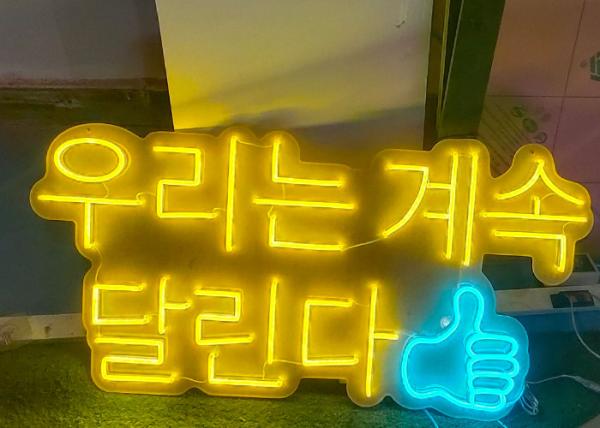 Flex Silic Gel EU Plug 10cm Custom Neon Signs 12VDC