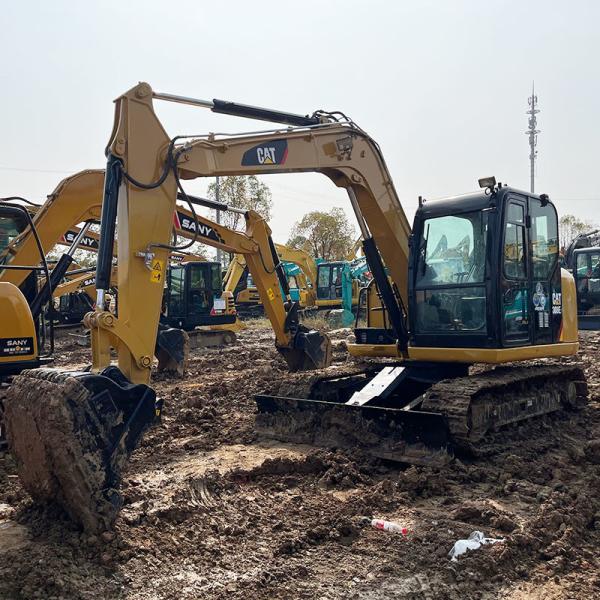 Used Caterpillar 308E2 Excavator 50kw Rated Power CATC3.3 DI Engine 0.31m³ Bucket Capacity