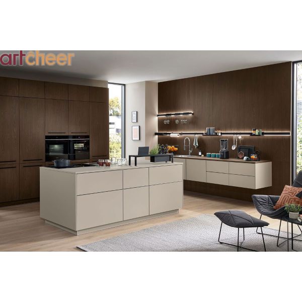 Modern Design Eco-Friendly Kitchen Island Cabinet with Customizable Modular Kitchen Cabinets