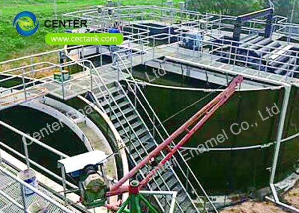 Tanques de vidro fundido a aço para armazenamento de bebidas