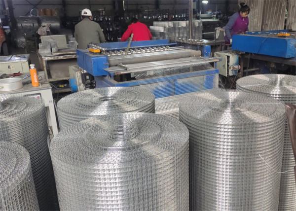 Electroplated Stainless Steel Welded Mesh Roll For Fence Isolation