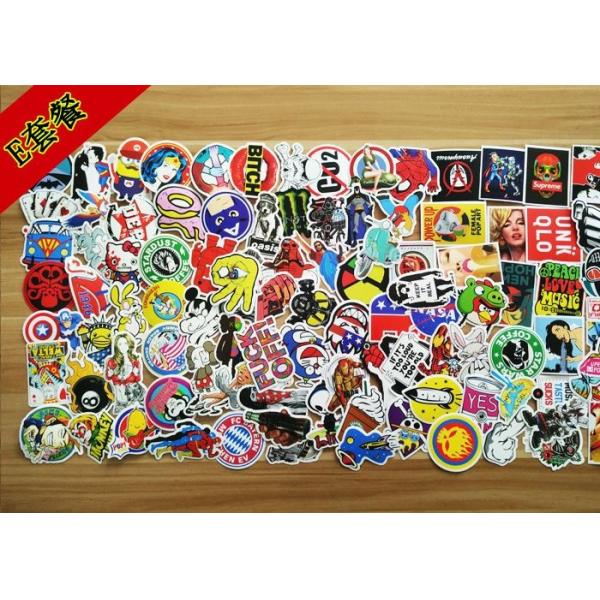 Classic Fashion Style Graffiti Cool Stickers Non Toxic For Moto Car / Suitcase