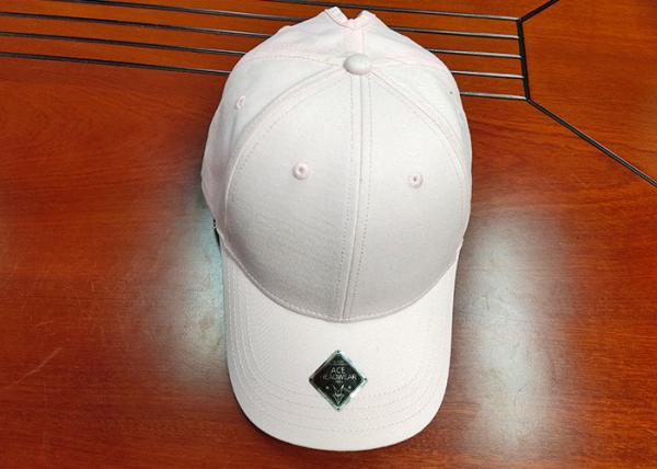 Hot Sale Pink 6 Panel Custom Your Own Logo Ponytail Baseball Sport Caps Hats For Women