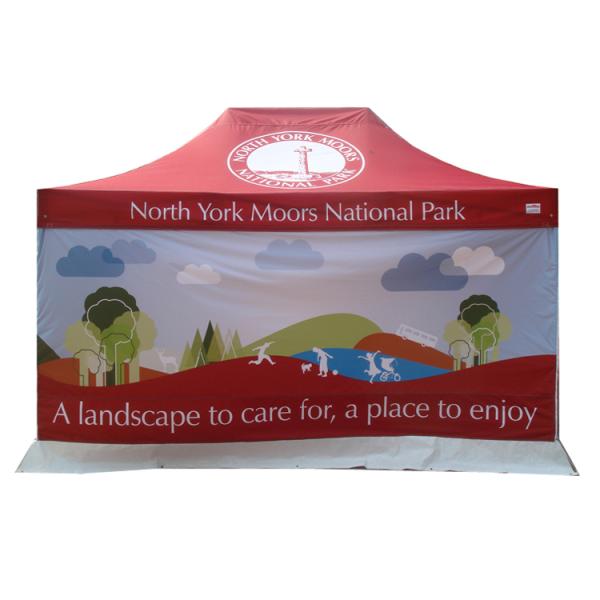 Advertising Outdoor Exhibition Tents , Custom Printed Outdoor Display Tents