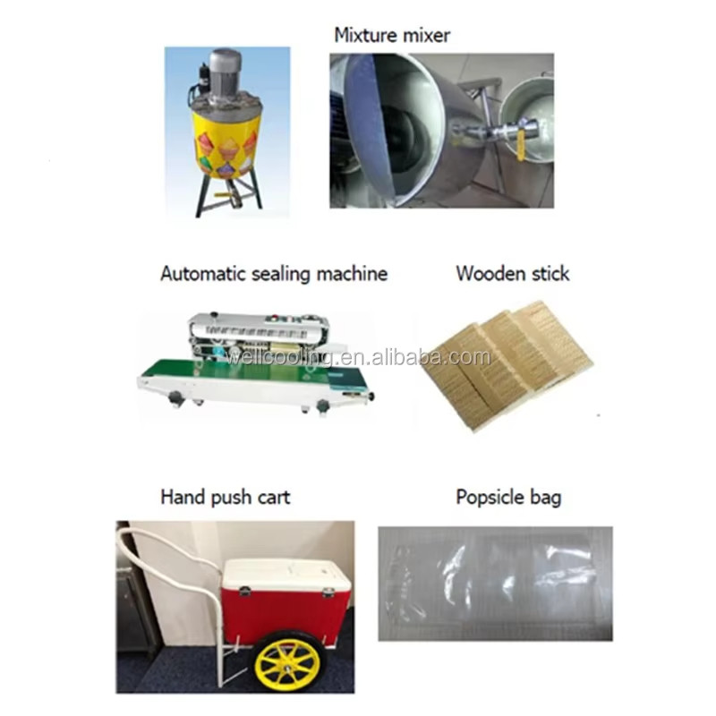 Manufacturer Specializing in Manufacturing and Sales Importedfood Grade Stainless Steel Popsicle Machine
