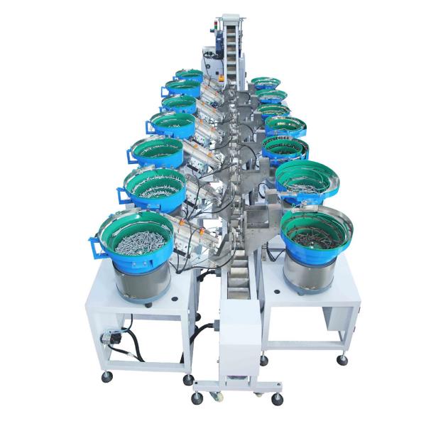 Counting Packaging Machine Small Hardware Screw Fastener Bolt  Nut Automatic Packing With Check Weight
