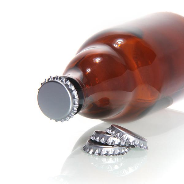                  Manufacturer Free Samples 26mm Crown Ring Caps Ring Pull Bottle Cap             