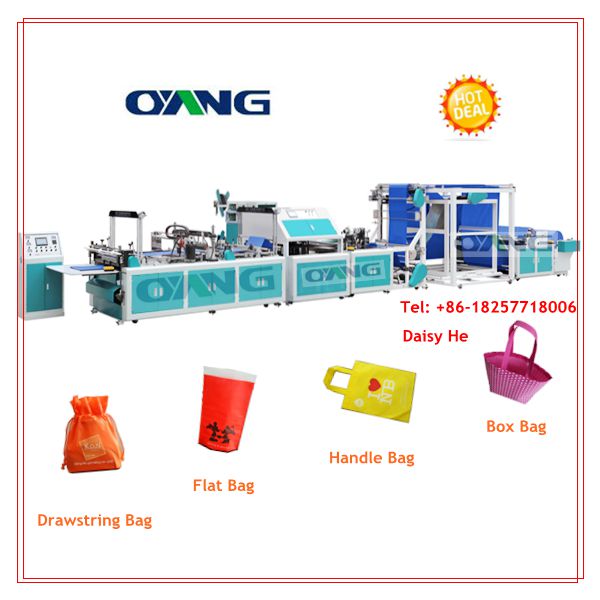 Non Woven D-cut Bag Making Machine ONL-XA700-800