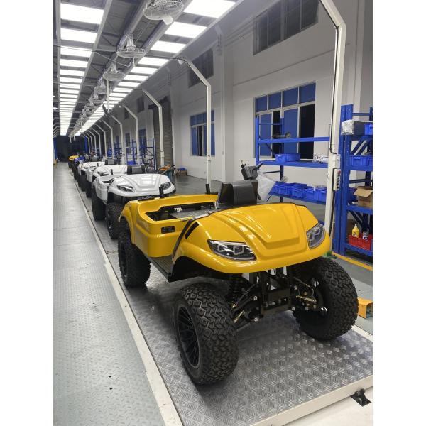 60V 5KW PMSM System 2+2 Seater Golf Cart Key Less Electric Golf Buggy Scooter