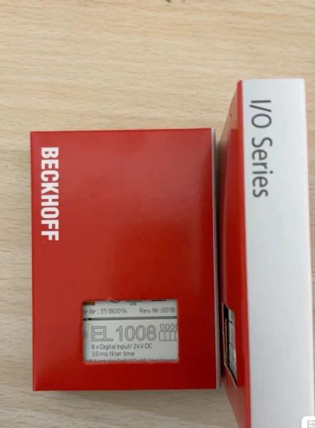 Beckhoff EL1008. Terminal EtherCAT, entrée numérique à 8 canaux, 24 V CC, 3 ms.