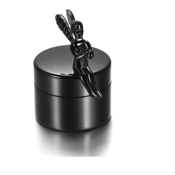 Stainless Steel Angel Cremation Urn Unique Design for Memorial Jewelry Engravable