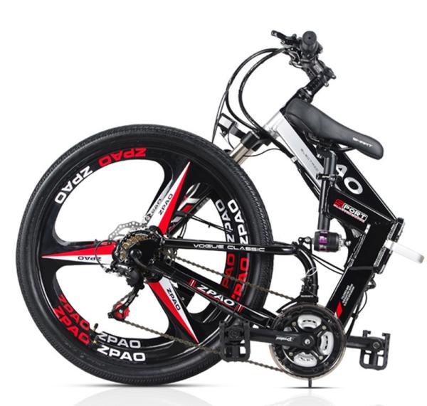 E-bicycle 26 Inch 48V 250W 350W Electric Mountain Bike With Integrated Wheel 10.4AH Hidden Battery E-bicycle