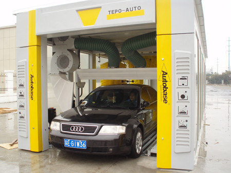 benz car wash machine in autobase