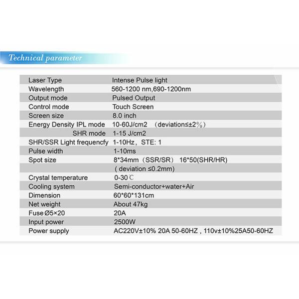 clinic owner SHR Fast Hair Removal/Skin Rejuvenation Unit NBW-SHR212