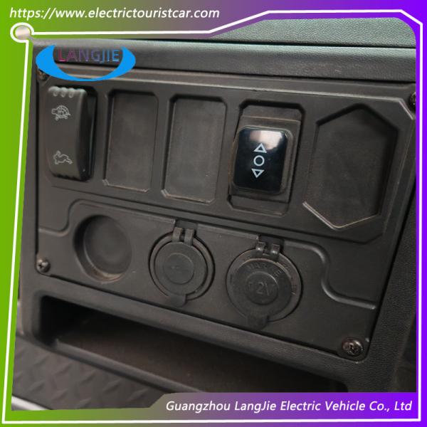 2 Seater 48V Battery Hotel Buggy Car With Cargo for Transport Luggage