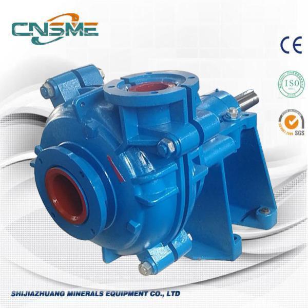 6 / 4 E -  Horizontal Metal Lined Slurry Pump for Mines in RAL5015 Color with Wooden Package