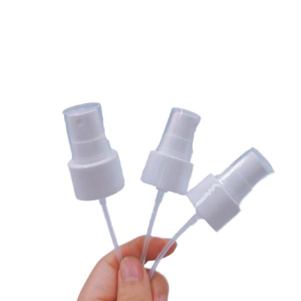 All White 24/415 Smooth Closure Plastic Lotion Pump Ready to Ship 20mm Size for Bottles and Packing Left Right Twist Design