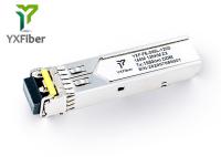 módulo frente e verso da fibra ótica do conector DDM 1550nm SFP de 120km LC