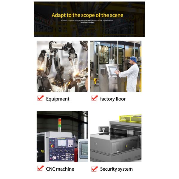 Feu de signalisation tour personnalisable Installation facile Voyants empilables à LED Indice de protection IP54