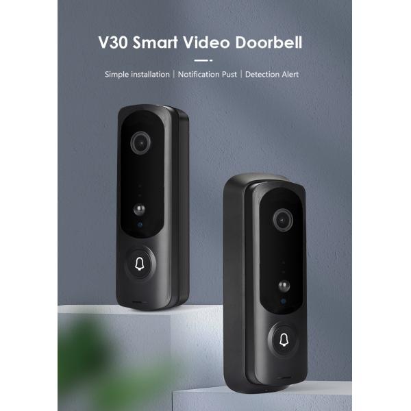 Камера слежения дверного звонока HD ODM умная WiFi OEM видео- с обнаружением движения PIR