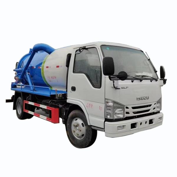 I SUZU 4000-5000  Liters   Vacuum Truck  Sewage Suction  Septic Pump Truck